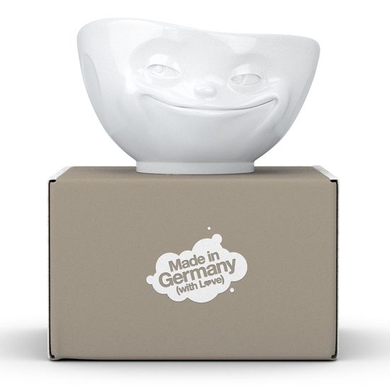 Чаша grinning, 1 л, белая