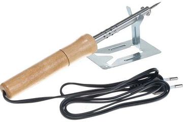 Паяльник с ручкой из дерева SPARTA 30 Вт, 220 В 913101