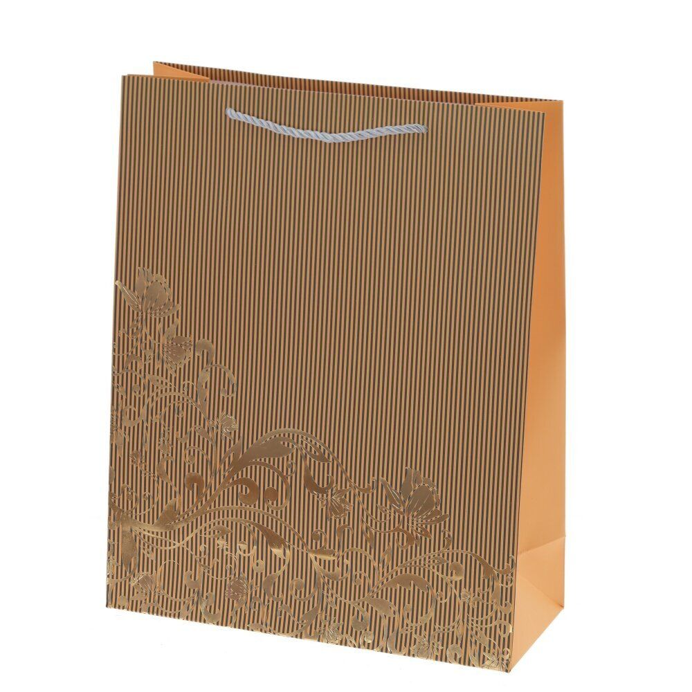 GAEM Пакет подарочный (бумага 210г/м2, блок микс 12шт), L26 W10 H32 см, 4в.