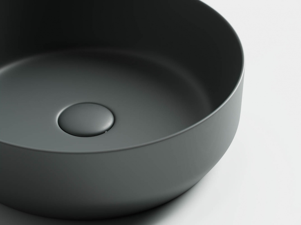 Рукомойник Ceramica Nova Element 39 см CN6022MDH, темный антрацит матовый