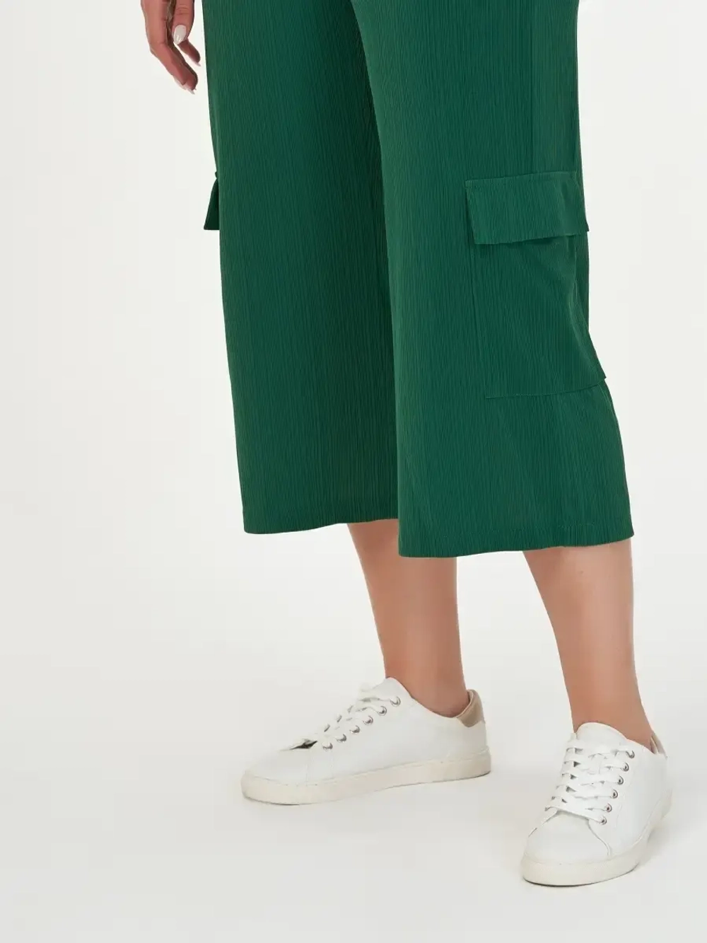 Брюки карго кюлоты