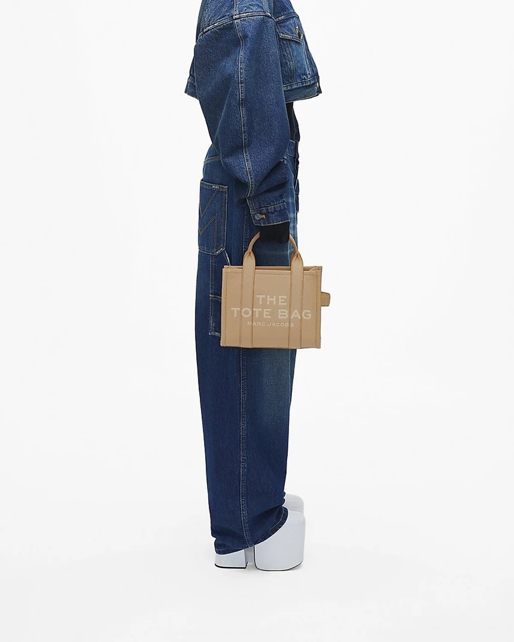 Сумка MARC JACOBS THE LEATHER SMALL TOTE BAG “Camel”