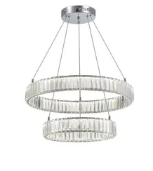 D2107-DW-4+6 CHROME (1) Люстра NW
