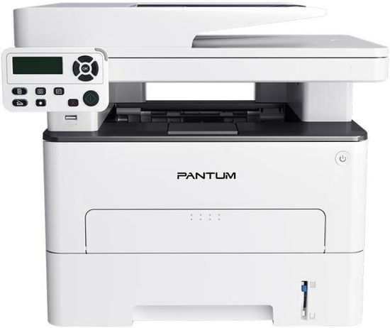 МФУ лазерное Pantum M7108DN, P/C/S, Mono laser, A4, 33 ppm, 1200x1200 dpi, 256 MB RAM, PCL/PS, Duplex, ADF50, paper tray 250 pages, USB, LAN, start. cartridge 6000