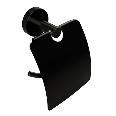 Держатель туалетной бумаги с крышкой graphit 156112012