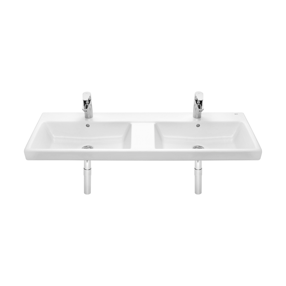 Раковина Roca The Gap 120х46, подвесная, 2 чаши A3270YS000
