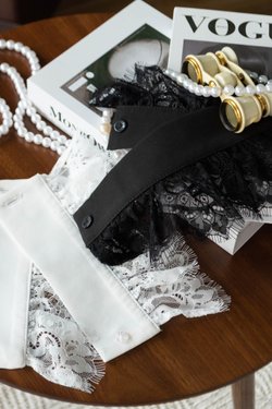 Съемные манжеты черные