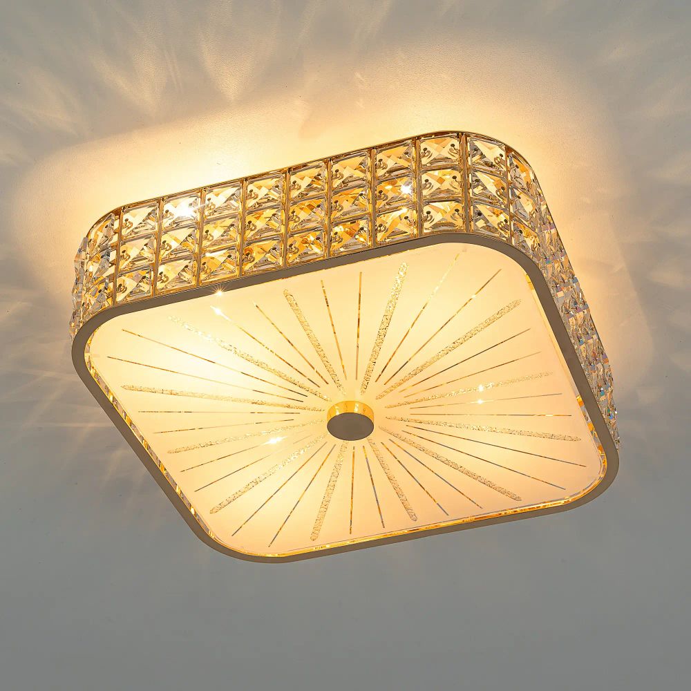 Citilux Портал CL324242 Люстра хрустальная Золото