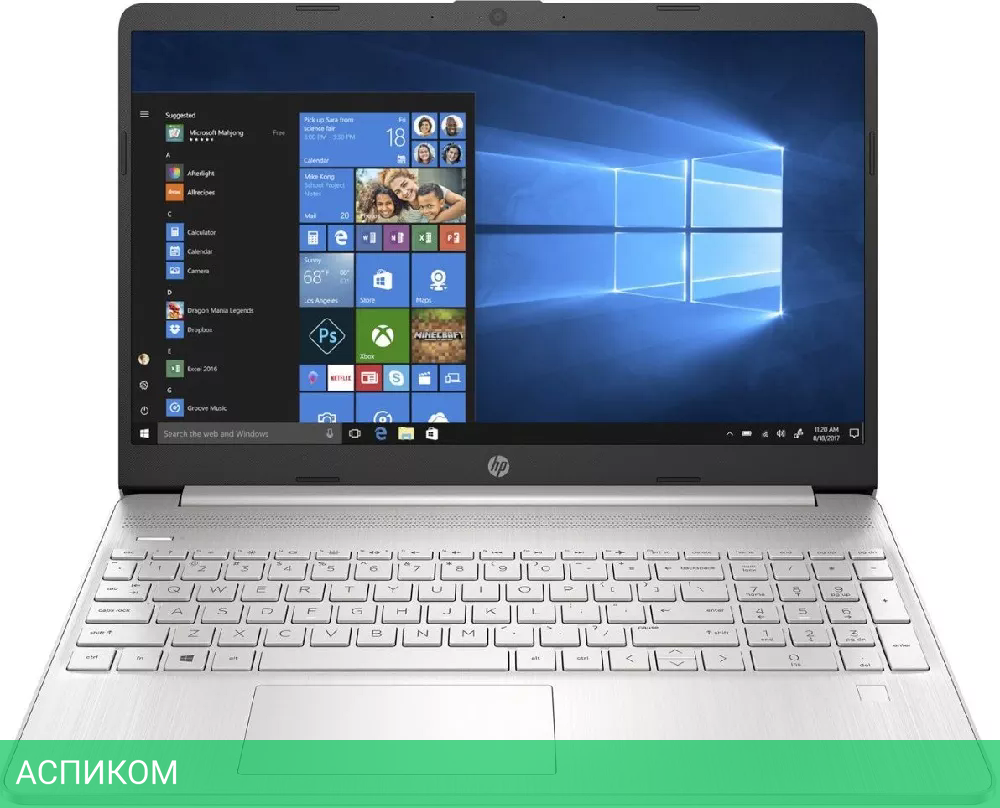 Ноутбук HP 15S-FQ0004 95S09EA