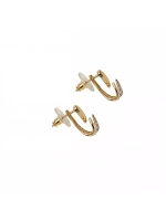 "Игнис" серьги из коллекции "Двойная игра"