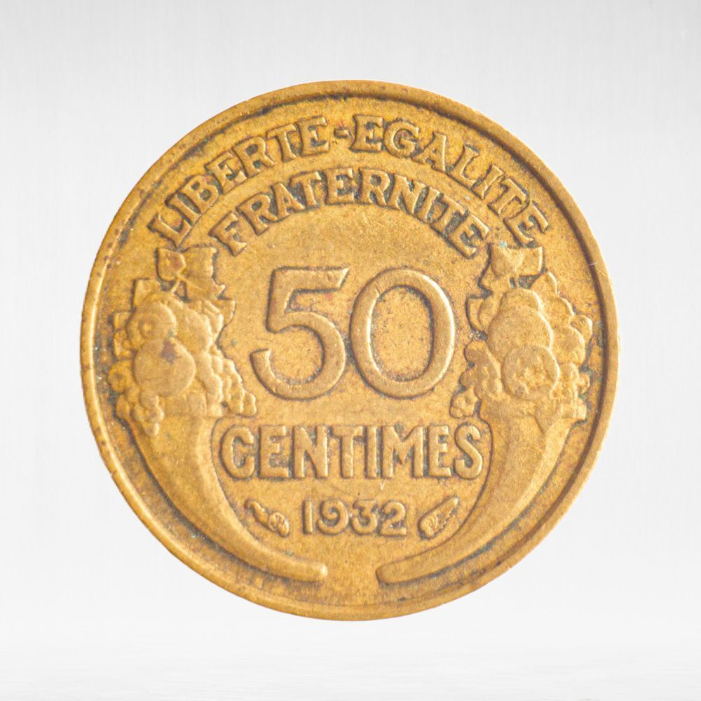 France, 50 Centimes 1932 - Pierre-Alexandre Morlon, VF