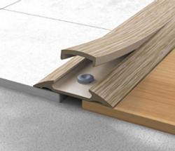 Порог с монтажным каналом Идеал 42 мм 302 Венге черный