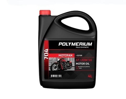 Масло 4т 20W-50 POLYMERIUM MOTOFAN 704 4л