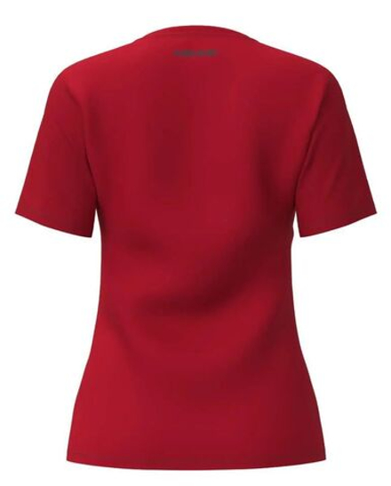 Женская теннисная футболка Head Club 25 Tech - red