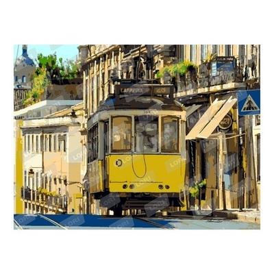 Картина по номерам 30*40см "Лиссабон" (Lori)