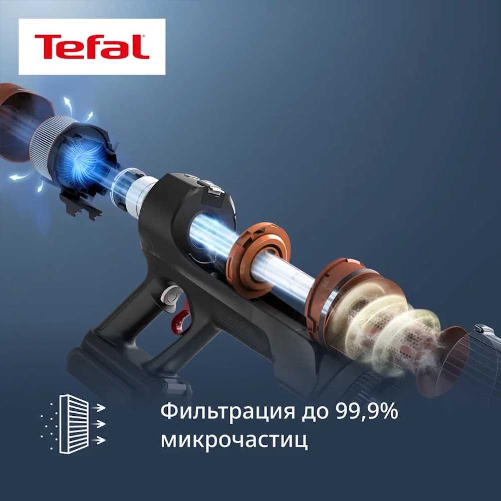 Беспроводной пылесос Tefal X-Force Flex 10.80 TY7A73E0