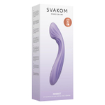 Интерактивный вибратор 21см для стимуляции точки G Svakom Margot App-Controlled Dual Motor G-Spot Vibrator SA614A