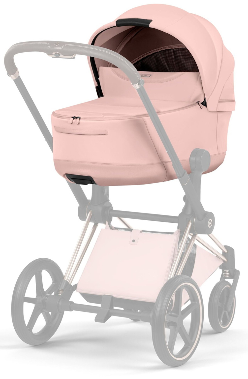 Коляска Cybex Priam V Rosegold Style Collection 2 в 1 Peach Pink