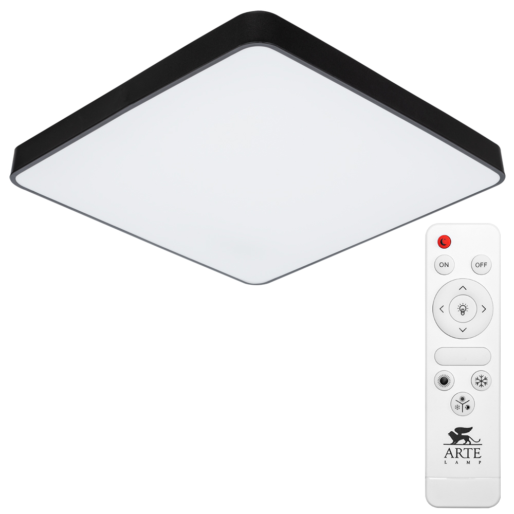 Светильник потолочный Arte Lamp Scena A2669PL-1BK
