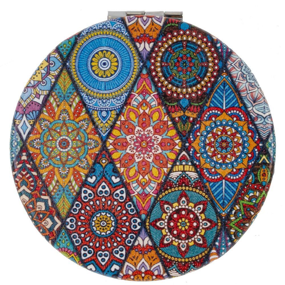 GAEM Зеркало карманное (блок 12шт), L7 W7 H1 см, 4в.