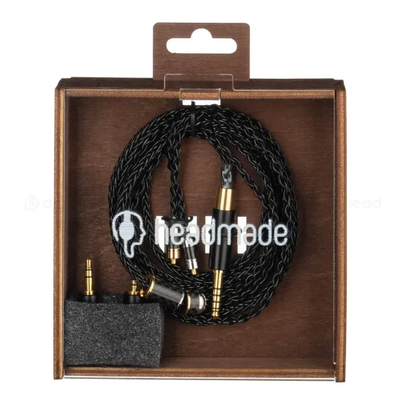 HeadMade IEM MMCX to Multi-Plug Black 1.2m