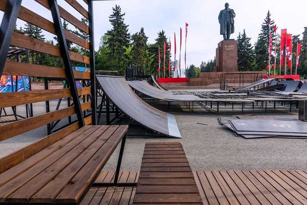Скейт парк в Челябинске
