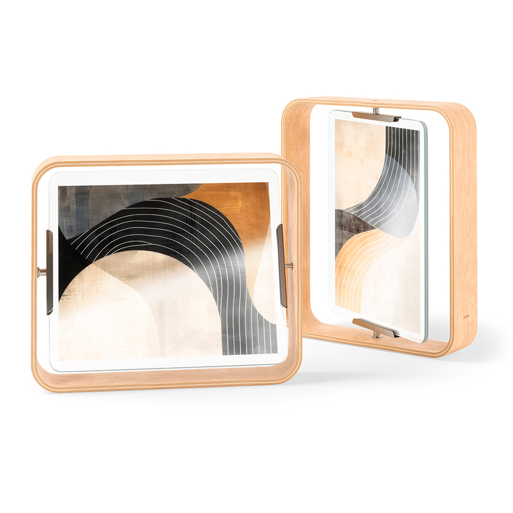 Фоторамка двухсторонняя bellwood, 26х31 см, натуральное дерево