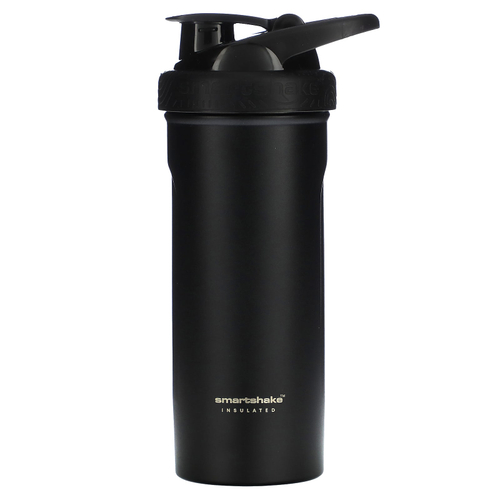 Smartshake, Insulated Steel, черный, 750 мл (25 унций)
