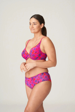 PRIMADONNA Twist Lenox Hill Бюстгальтер с глубоким треугольным вырезом, сине-розовый