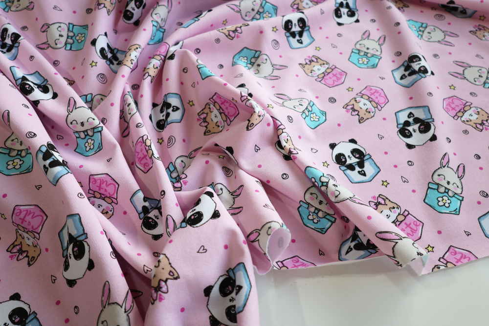 CUTE - Футер 2х-нитка НАЧЕС 100% Х/Б (КРВ627 Маша)