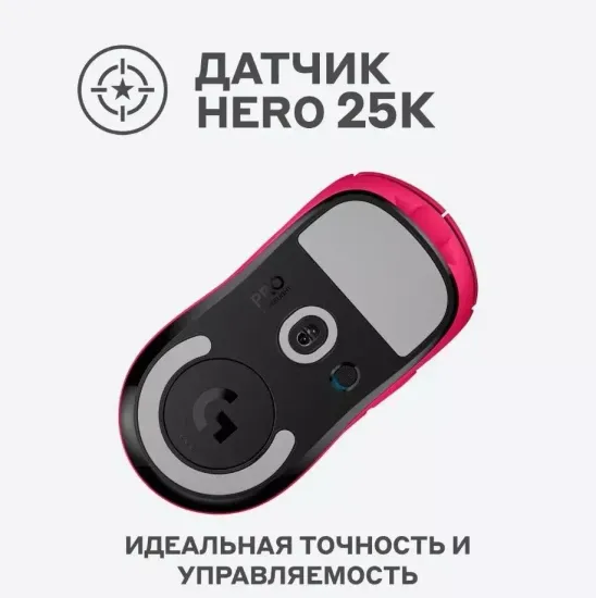 Беспроводная игровая мышь Logitech G Pro X Superlight , розовый