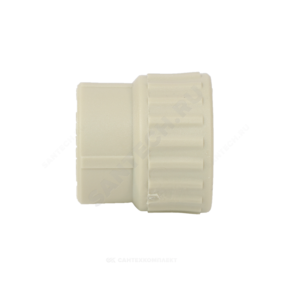 Муфта PP-R комбинированная серая Дн 20х3/4" ВР VALFEX 10129120Г