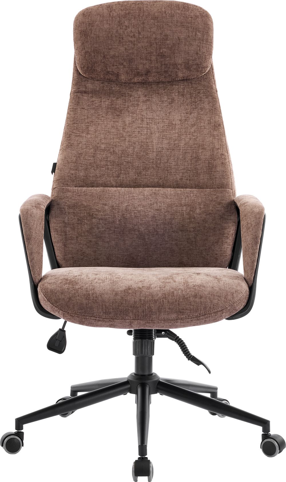 Кресло руководителя Everprof Otto Black Ткань Коричневый