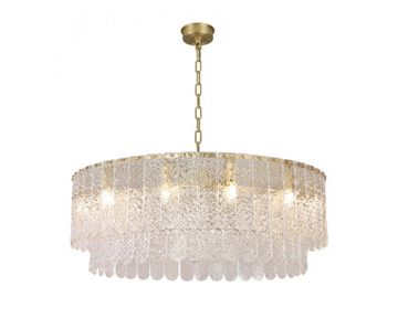 Подвесная люстра 12*E14 8370/80 C brass латунь Daisy Newport