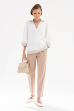 23568 Джемпер женский (молочный / бежевый)