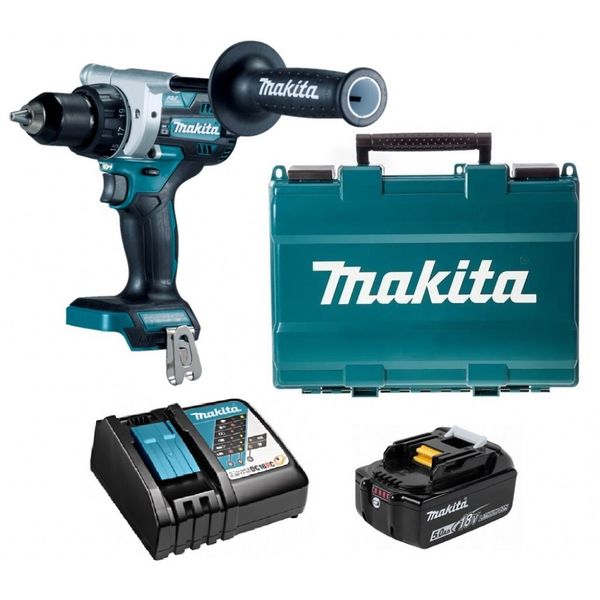 Аккумуляторная дрель-шуруповерт Makita DDF486RT