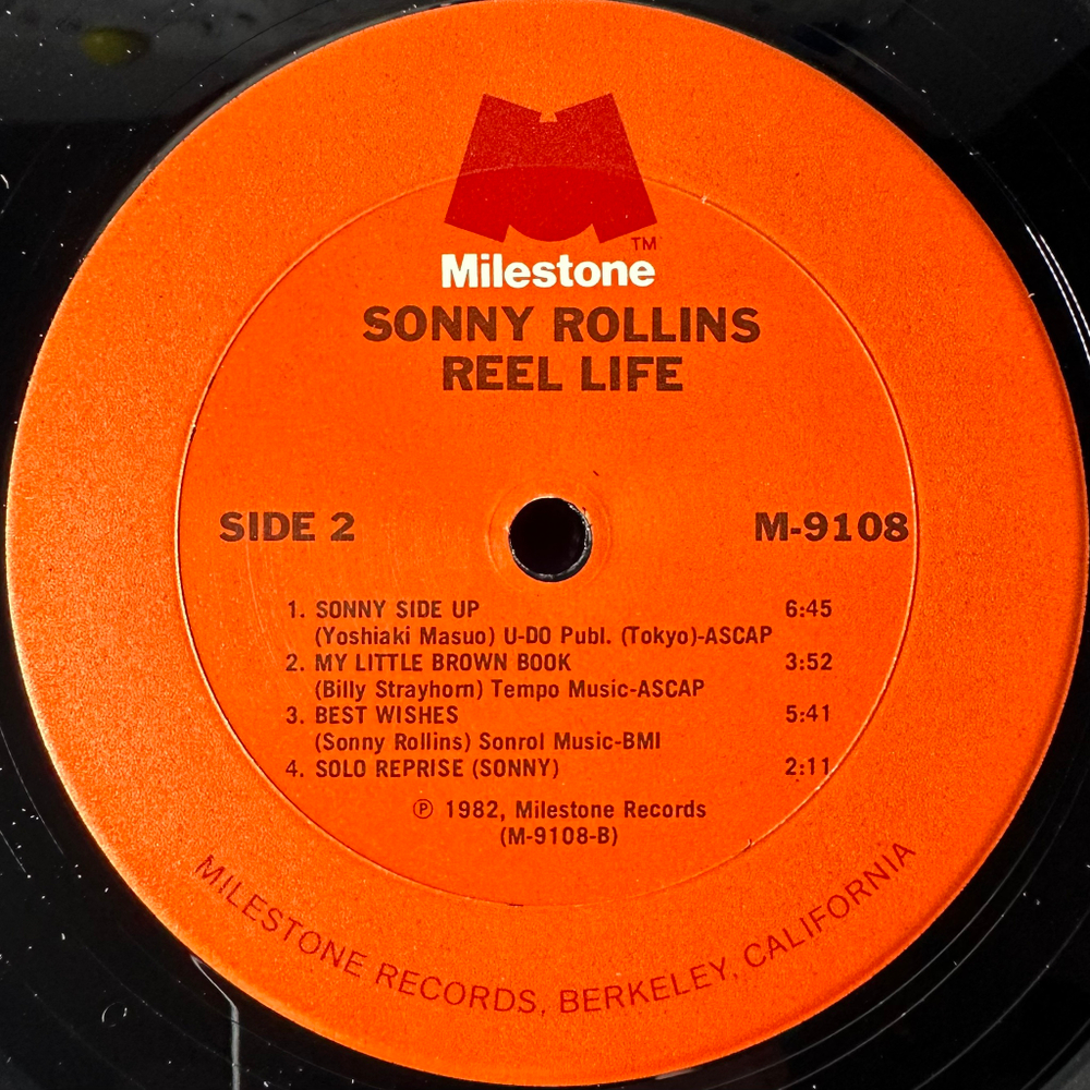 Sonny Rollins ‎– Reel Life (США 1982г.)