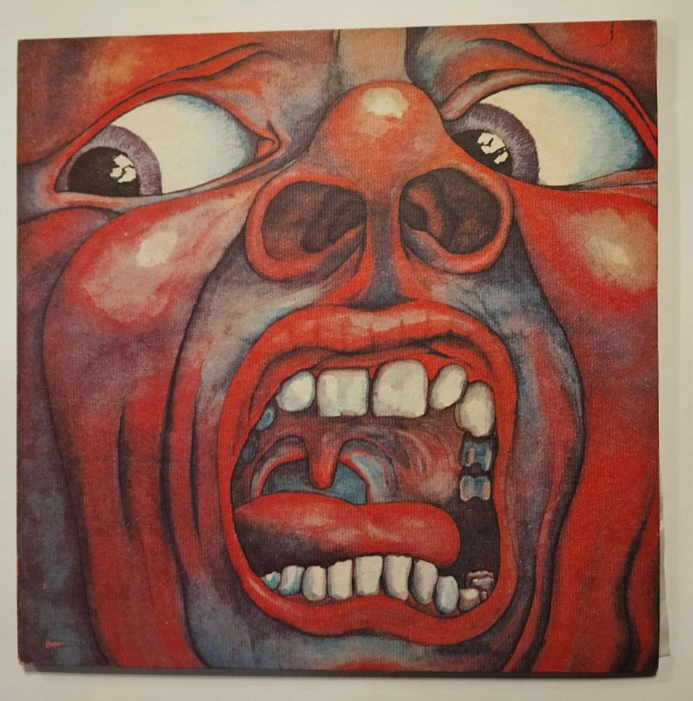 Винтажная виниловая пластинка LP In The Court Of The Crimson King (An Observation By King Crimson) (Japan 1971) (No Obi)