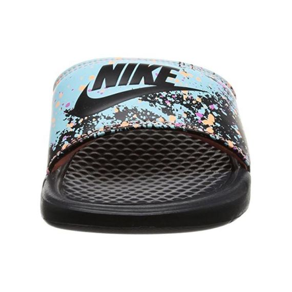 Nike Benassi JDI Print 'Black Blue Splash'