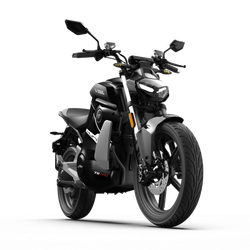 Электромотоцикл WHITE SIBERIA SUPER SOCO TS STREET HUNTER PRO Черный