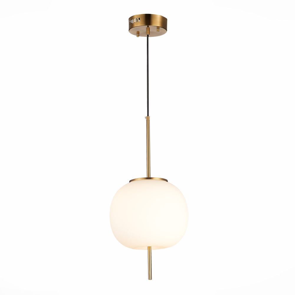 Светильник светодиодный, золотистый, белый, LACUS, LED, 13