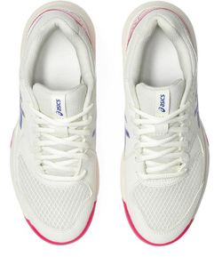 Женские Кроссовки теннисные Asics Gel-Dedicate 8 Clay - кремовый/темный кобальт