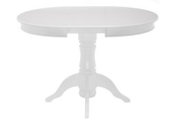 Деревянный стол Павия 90(120)х90х80 белый