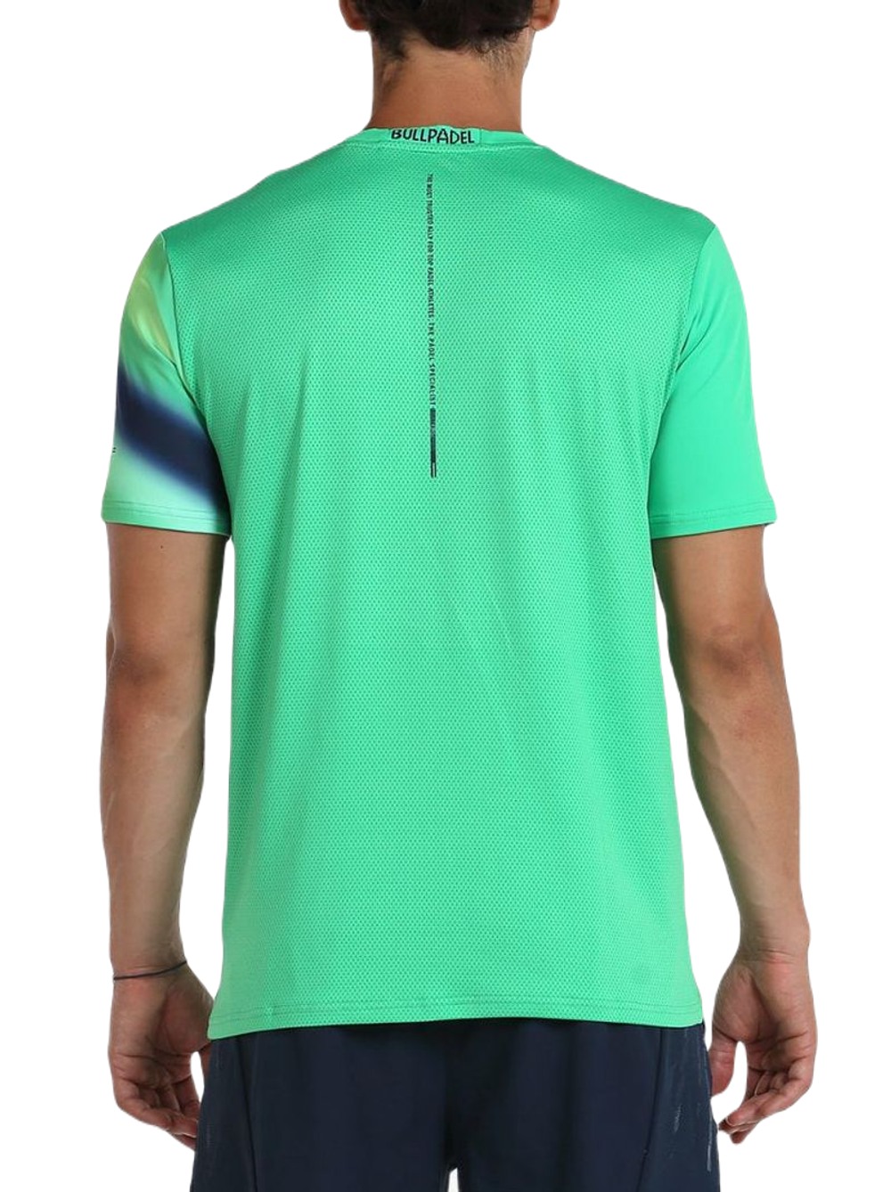 Мужская теннисная футболка Bullpadel Mismo - зеленый