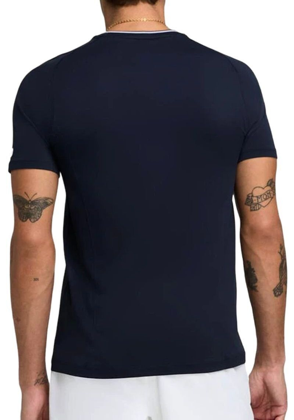 Теннисная футболка Wilson Team Seamless Crew T-Shirt - classic navy