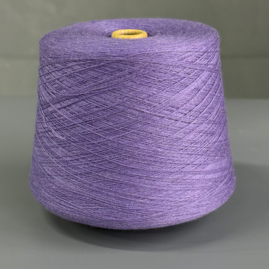 Пряжа Zegna Baruffa Cashwool 2/30 (100% мериносовая шерсть гребенная), 1500м/100гр, фиалка меланж