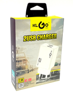 Зарядное уст-во USB (2USB/5V/2.4A) KLGo KC-100