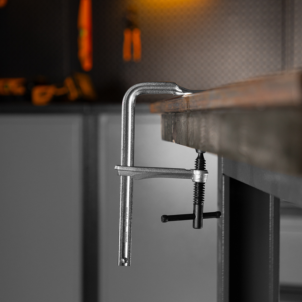 Струбцина F-образная, 80x150мм, кованая Denzel