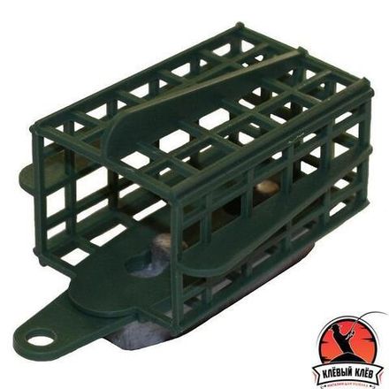 Кормушка фидерная "ЯМАН-КАСАТКА" квадрат 110 г, пластик