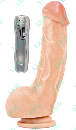 Вибратор RealStick #121 телесный длиной 19 см